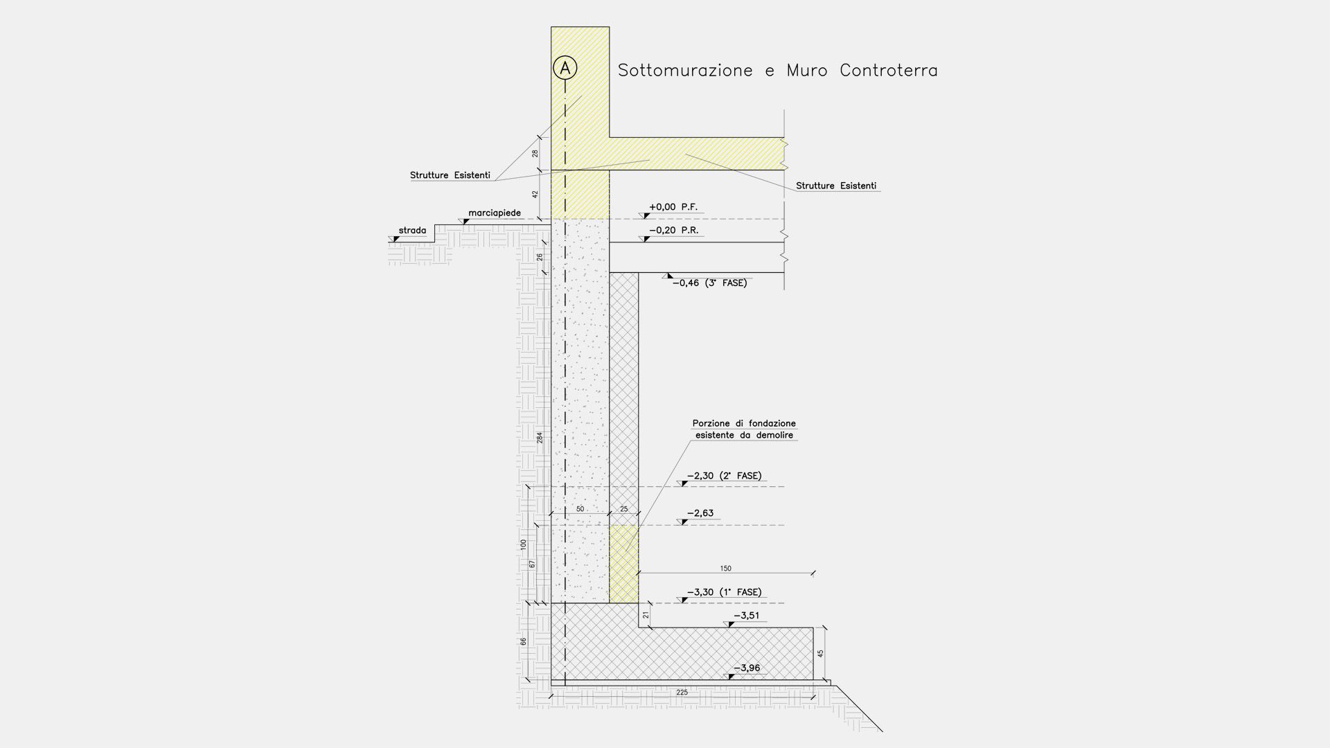 Riva Villasanta 11 disegno tecnico