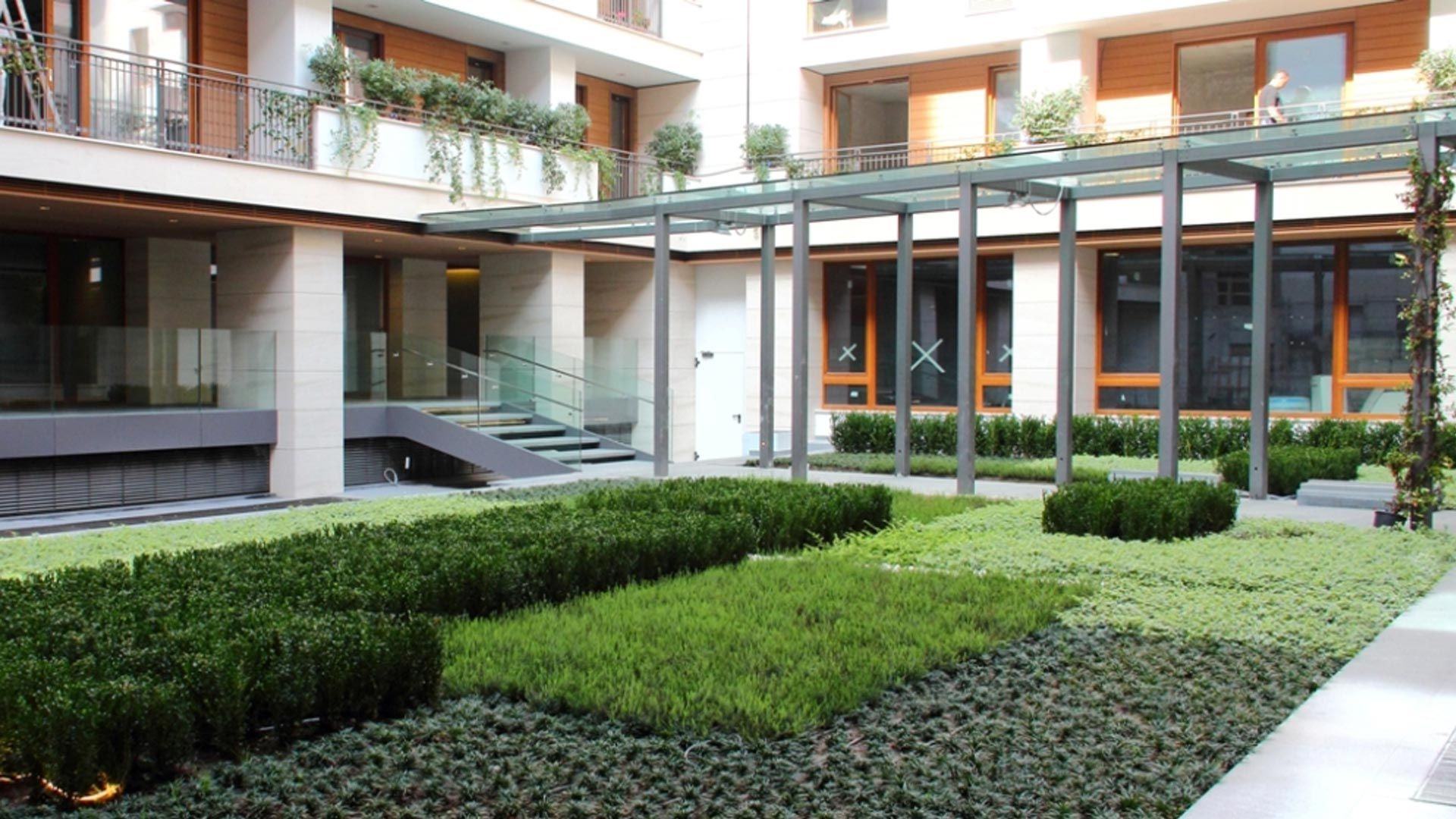 Solferino 23 giardino interno