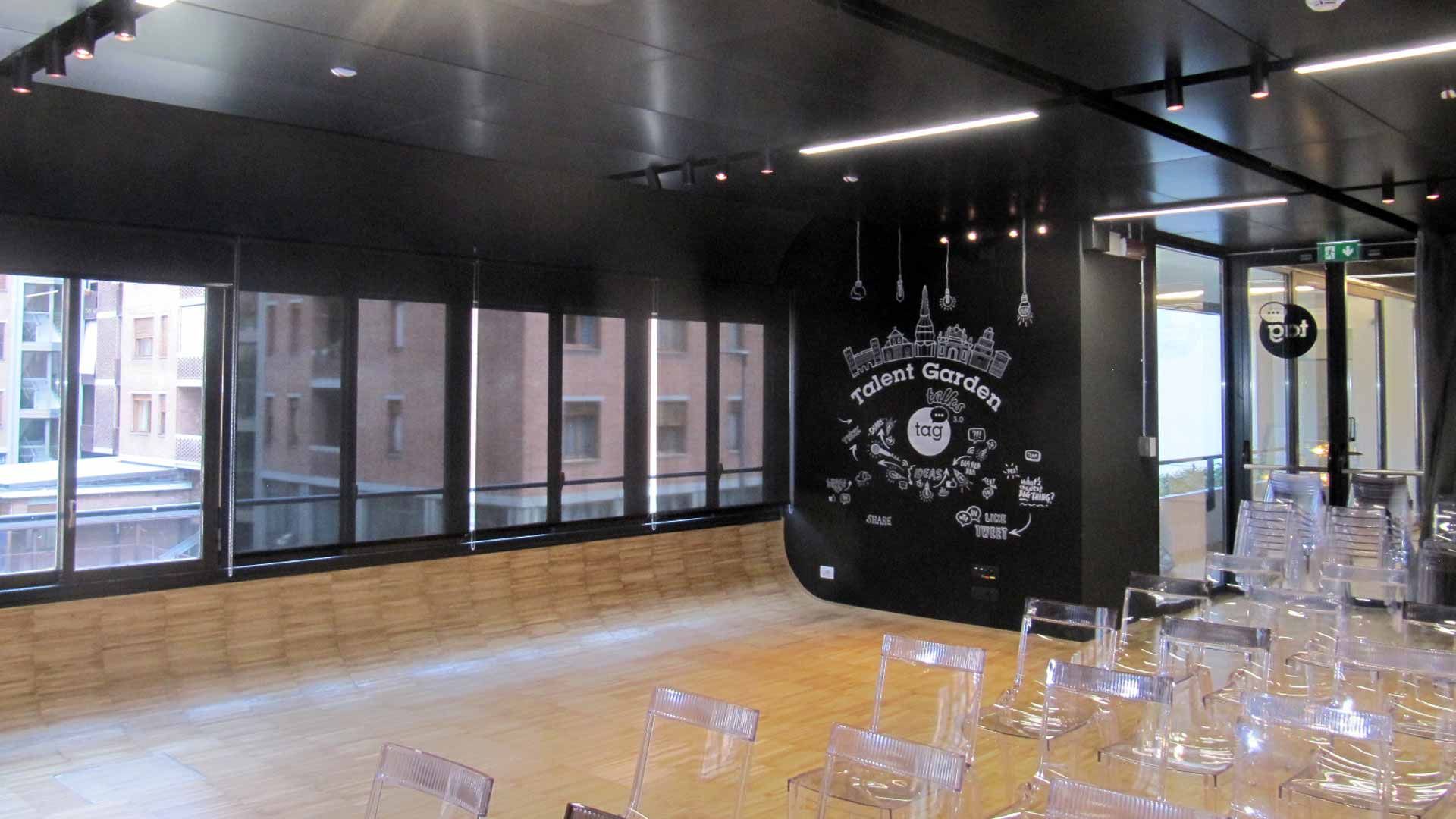 Fondazione Agnelli sala interna