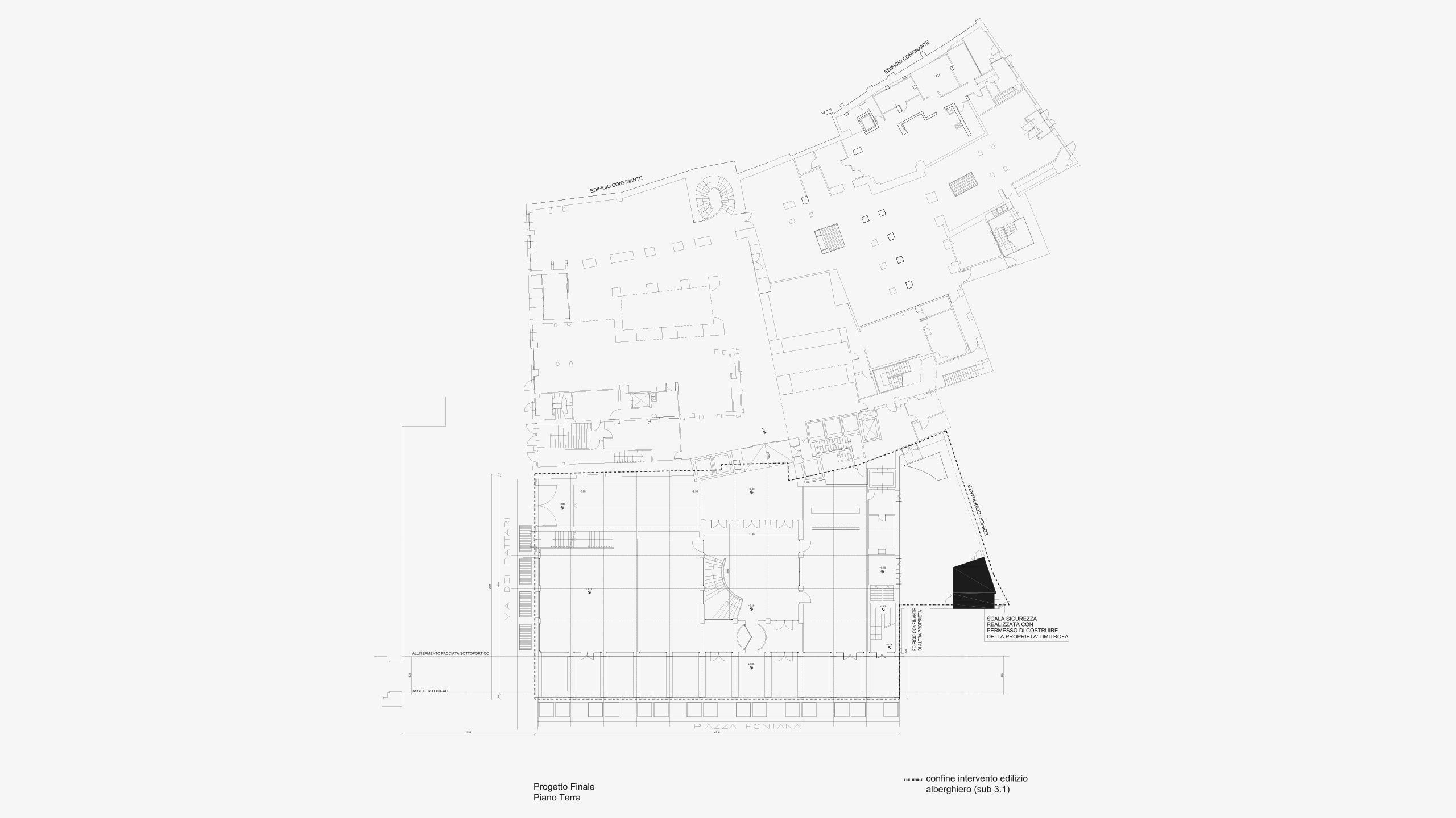 Starhotels Rosa Grand progetto