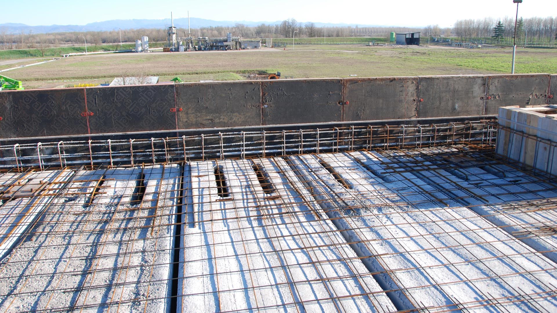 Stabilimento Oxon il cantiere